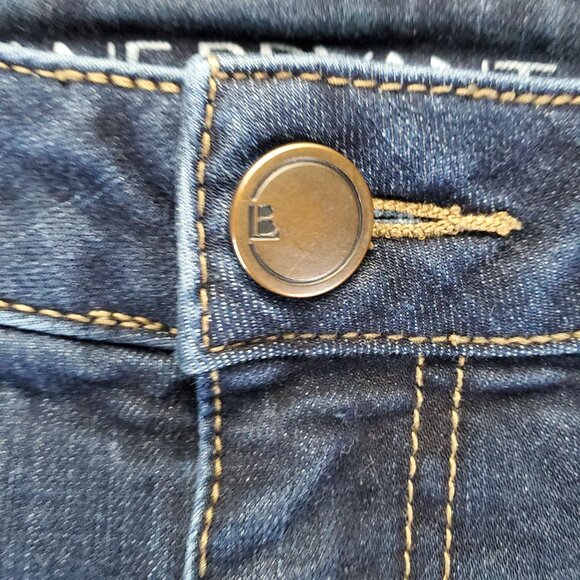 Lane Bryant Jeans Womens Size Plus 24 Blue Girlfriend Crop Stretch Denim - Picture 9 of 12